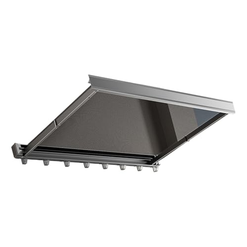 LLINthy Stylish Gunmetal Retractable Wäscheleine Netz Ausziehbares Wäscherei Hanges Netz Für Apartments Schlafsäle Und Outdoor Enthusiasten von LLINthy