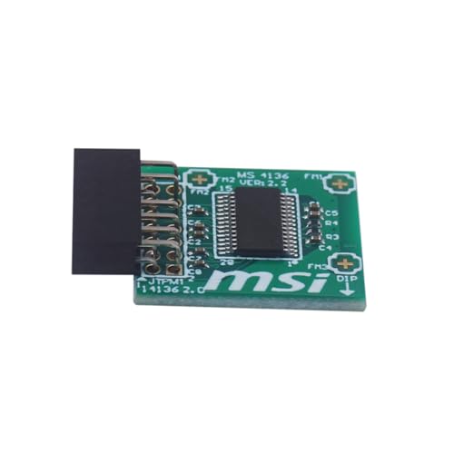 LLINthy TPM 2.0 Verschlüsselungssicherheitsmodul Remote Karte Vertrauenswürdige Plattform MS-4136 Integration Computer Adapter Ersatz von LLINthy