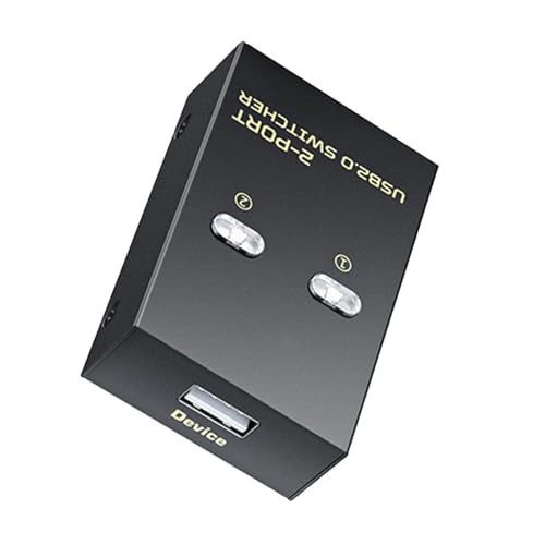 LLINthy USB 2.0 Drucker Switcher Share 1Printer Zwischen Zwei PC Erhöht Die Produktivität Mit Schnellem Schalttaste Mit Manueller Taste LLINthy USB 2.0 Drucker Switcher Share 1Printer Zwischen Zwei PC Erhöht Die Produktivität Mit Schnellem Schalttaste Mit Manueller Taste von LLINthy