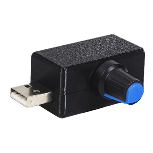 LLINthy USB Lüftergeschwindigkeitsmodul Mit Vorschriften Für Tragbare Kühlventilatoren 5V Eingang von LLINthy