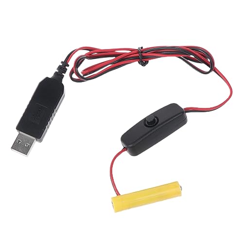 LLINthy Universeller 1 5 V Batterie USB Netzteilkabelschalter Ersetzen LLINthy Universeller 1 5 V Batterie USB Netzteilkabelschalter Ersetzen von LLINthy