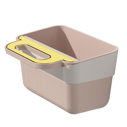 LLINthy Unter Waschbecken Mülleimer Dose Hängende Küchenkomposts Mülleimer Wandmagnierte Müllbehälter Für Schrank Badezimmer Büro Wandmontage Küchenkomposts LLINthy Unter Waschbecken Mülleimer Dose Hängende Küchenkomposts Mülleimer Wandmagnierte Müllbehälter Für Schrank Badezimmer Büro Wandmontage Küchenkomposts von LLINthy