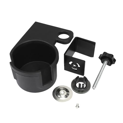 LLINthy Verbessert 180 Grad Rotierender Schreibtisch Klemme Tassenhalter Für Büro Und Spieltisch Kaffeetassen Lagerregal Tasse von LLINthy