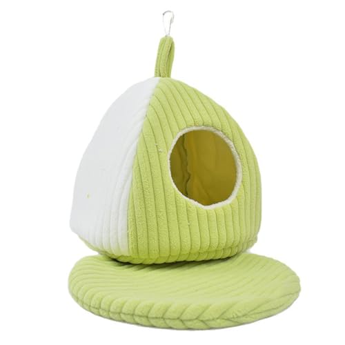 LLINthy Weicher Nest Vogel Weicher Isolierter Schutz Für Tiervögel Winter Komfort Schnell Aufrechtes Vogelhaus Für Vielbeschäftigte Besitzer von LLINthy
