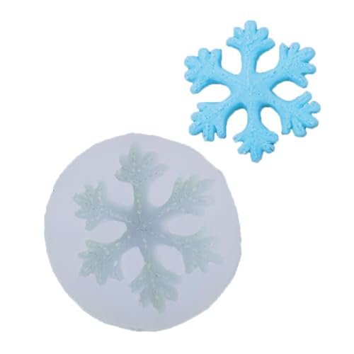 LLINthy Weihnachtsschneeflake Kuchenform Schale Spülmaschine Safe Silikonmaterialien Form Zum Backen Von Handwerk Und Festival Dessert Weihnachten Schneeflocken Silikonform von LLINthy