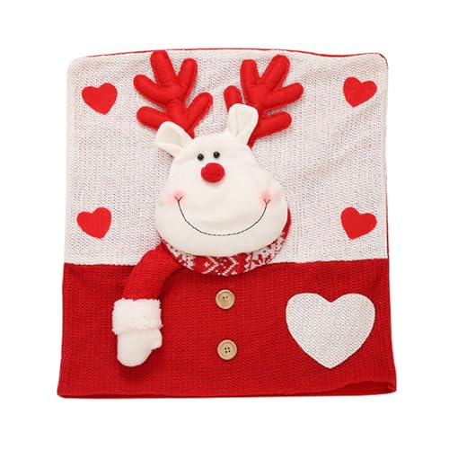 LLINthy Weihnachtsstuhl Rückenabdeckungen Santa Hat Styles Weihnachtsstuhlabdeckungen Für Essen Erlebnis Weicher Und Komfortabler Santa Hat Stuhl Back Cover Cover LLINthy Weihnachtsstuhl Rückenabdeckungen Santa Hat Styles Weihnachtsstuhlabdeckungen Für Essen Erlebnis Weicher Und Komfortabler Santa Hat Stuhl Back Cover Cover von LLINthy