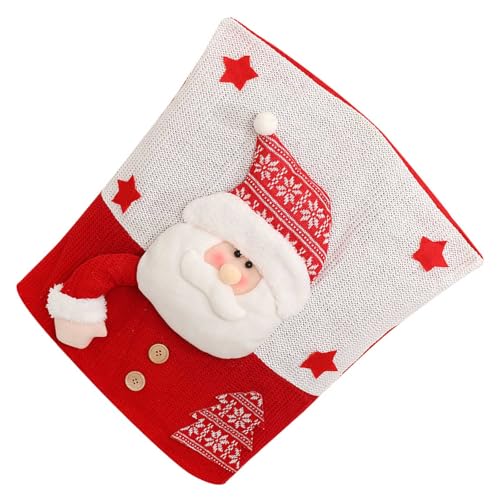 LLINthy Weihnachtsstuhl Rückenabdeckungen Santa Hat Styles Weihnachtsstuhlabdeckungen Für Essen Erlebnis Weicher Und Komfortabler Santa Hat Stuhl Back Cover Cover LLINthy Weihnachtsstuhl Rückenabdeckungen Santa Hat Styles Weihnachtsstuhlabdeckungen Für Essen Erlebnis Weicher Und Komfortabler Santa Hat Stuhl Back Cover Cover von LLINthy