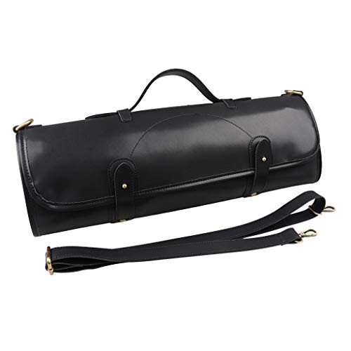 Messer Roll Heavy Duty 10 Messer Top Getreide Chef Rollsack Innen Und Hintere Reißverschluss Taschen Klingenreisen von LLINthy