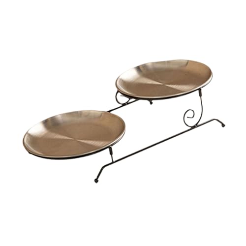 Metallkuchenständer Mit Abnehmbaren Schichten Mehrzweck Servierschale Food Storage Rack Geburtstag Party Snacks Mehrzweck Servierschale von LLINthy