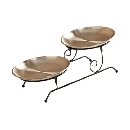 Metallkuchenständer Mit Abnehmbaren Schichten Mehrzweck Servierschale Food Storage Rack Geburtstag Party Snacks Mehrzweck Servierschale von LLINthy