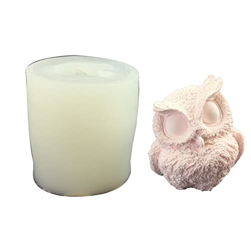 Nette Eulenform Kerze Silikonform Für Handgefertigte Schreibtischdekorationen Gips Epoxidharz Kerze Silikon Backform Nette Eulenform Kerze Silikonform Für Handgefertigte Schreibtischdekorationen Gips Epoxidharz Kerze Silikon Backform von LLINthy