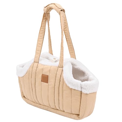 Outdoor Katze Mit Atmungsaktivem Pelziger Haustierhalter Bequemer Schultergurt Für Kleine Tiere Hundeträger Outdoor Katze Mit Atmungsaktivem Pelziger Haustierhalter Bequemer Schultergurt Für Kleine Tiere Hundeträger von LLINthy