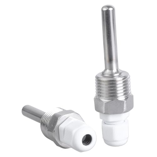 Packung Von 2 Temperatursensoren Eintaucht Ärmel 8x50 Mm Edelstahlgewinde Zur Präzisen Überwachung Einfach Zu Installierende Edelstahl Thermowell Packung Von 2 Temperatursensoren Eintaucht Ärmel 8x50 Mm Edelstahlgewinde Zur Präzisen Überwachung Einfach Zu Installierende Edelstahl Thermowell von LLINthy