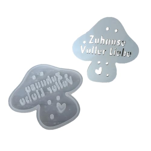 Pilz Nachtlicht Silikonform Mit LED Weiche Glühe Elegante Nachtlampe Herstellung Schimmel Home Dekoration Enthusiast Geschenk Schlafzimmer Dekoration von LLINthy