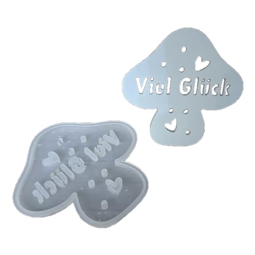 Pilz Nachtlicht Silikonform Mit LED Weiche Glühe Elegante Nachtlampe Herstellung Schimmel Home Dekoration Enthusiast Geschenk Schlafzimmer Dekoration von LLINthy