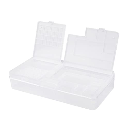 Portable Motherboard Storage Box Mobiltelefonteile Doppelschichtkomponenten Container Teile Doppelschicht von LLINthy