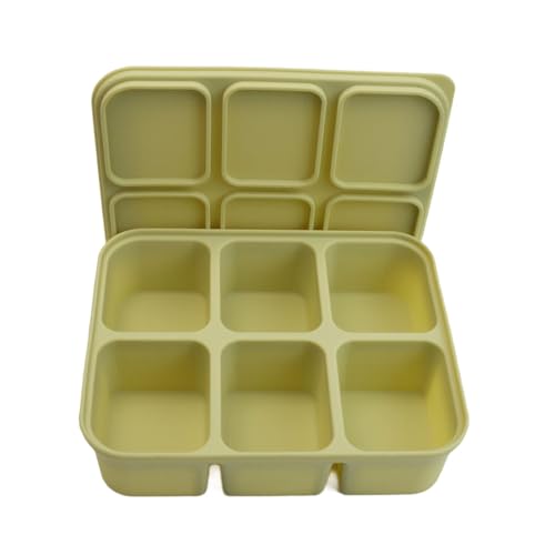 Premium Silikon 4/6/12 Grids Ice Cubes Tablett Mit Abdeckungen Weich von LLINthy