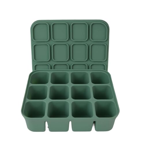 Premium Silikon 4/6/12 Grids Ice Cubes Tablett Mit Abdeckungen Weich von LLINthy