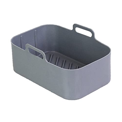 Quadratluft Frittyer Silikon Topf Nicht Stick Liner Ersatzluft Frittierkorb Wiederverwendbares Backschalen Geschirrspüler Sicher von LLINthy