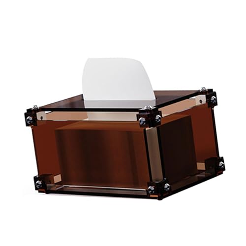 Rechteckige Gewebespender Küchen Serviettenhalter Transparenz Acryl Clear Tissue Box Für Sichere Und Bequeme Verwendung Von Acryl Arbeitsplatten Organizer von LLINthy