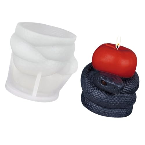 Schlangenherzkerze Form Silikonformen Easy Freisetzung Gussform Formen Handgefertigte Pflasterformen Handwerksbedarf Schlangenherzkerze Form Silikonformen Easy Freisetzung Gussform Formen Handgefertigte Pflasterformen Handwerksbedarf von LLINthy