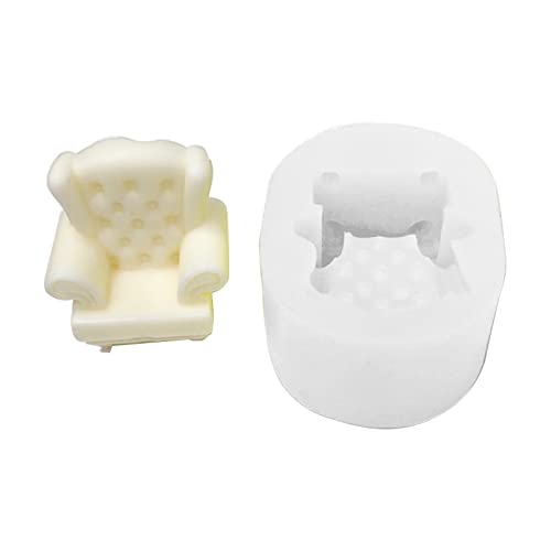 Schöner Sofa Stuhlschimmel 3D Möbel Silikonkerzenform Epoxidharzform Für Soja Wachs Gipsharz Guss Handwerk von LLINthy