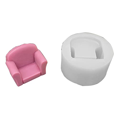 Schöner Sofa Stuhlschimmel 3D Möbel Silikonkerzenform Epoxidharzform Für Soja Wachs Gipsharz Guss Handwerk von LLINthy