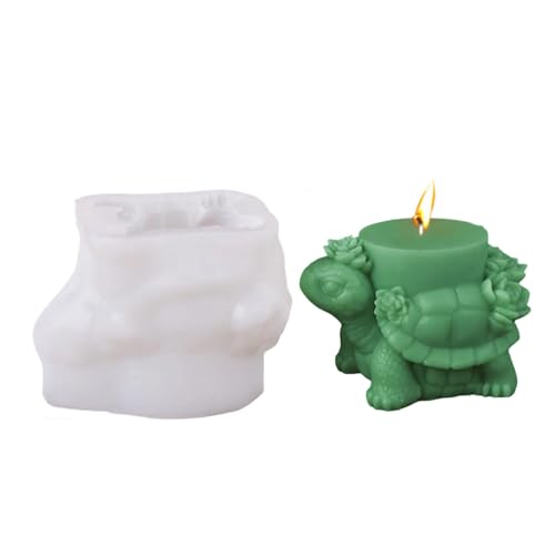 Sea Tortoise Statue Silikonkerzenformen Für Epoxidharzseife Machen Home Dekoration Gips Silikonform Urlaubsform von LLINthy