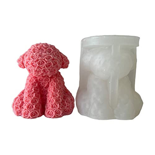 Silikon Kaninchenbären Dekoration Kerze Schimmelpoxy Rose Serie Tiertonhandwerk Ornament Making Werkzeug Silikonkerzenform Für Kerzenherstellung Silikon Kaninchenbären Dekoration Kerze Schimmelpoxy Rose Serie Tiertonhandwerk Ornament Making Werkzeug Silikonkerzenform Für Kerzenherstellung von LLINthy