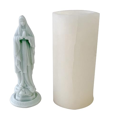 Silikonform Maria Kerze Schimmel Arherapie Kerze Herstellung Gips Epoxidform Seife Gipsform Heimdekoration Kerzenherstellung Silikonform Maria Kerze Schimmel Arherapie Kerze Herstellung Gips Epoxidform Seife Gipsform Heimdekoration Kerzenherstellung von LLINthy