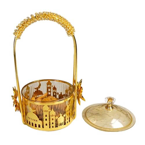 Süßigkeiten Snacks Servieren Tablett Lebensmittel Lagerbehälter Metall Tablett Eisenplatten Dessert Tafel Party Tischdekoration Dauerender Süßer Keks von LLINthy