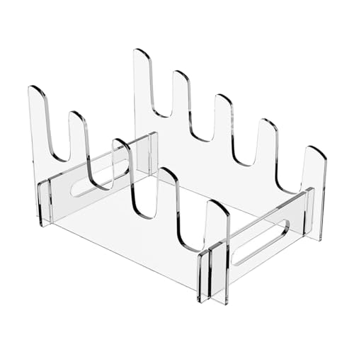 Tragbarer Acryl Tabletthalter Praktische Acryl Lebensmittel Teller Ausstellungsplatte Für Dinnerpartys Und Potlucks von LLINthy