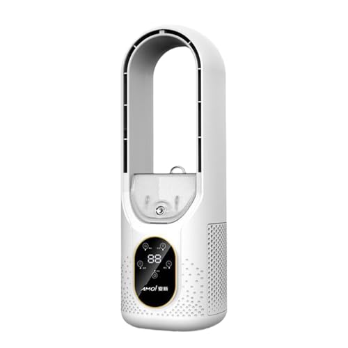 Tragbarer Desktop Luftkühlungslüfter Mit 3 Geschwindigkeits Einstellung Kühllüfter 6H Timerfunktion Für Schlafsaalstudien Office Desk USB Stromverdampfung Turm von LLINthy