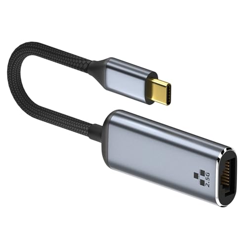 Typ-C-auf-Ethernet-Adapter, 2500 Mbit/s, kabelgebundenes Netzwerk für Laptop, Switches und Tablets, breite Kompatibilität Typ-C-auf-Ethernet-Adapter, 2500 Mbit/s, kabelgebundenes Netzwerk für Laptop, Switches und Tablets, breite Kompatibilität von LLINthy