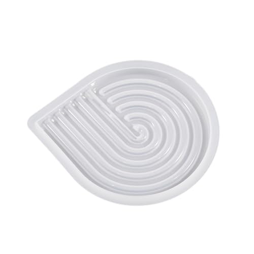 U Form Tablett Silikonform Gewölkter Geflügelter Fruchteplatte Schimmelpilze Beton Gips Zement Untersetzer Schale Harzform Harzform Silikon von LLINthy