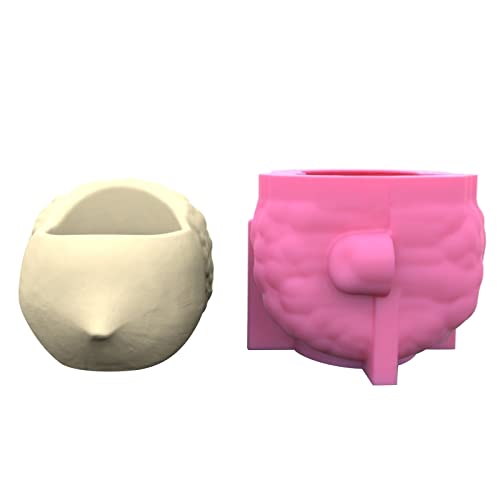 Vielseitige Blumentöpfe Schimmelpochte Epoxidharz Garten Pflanzer Silikonform Sukkulente Vase Und Stifthalter Formform Schmuck Werkzeug Stifthalter Formen Für Epoxidharz von LLINthy
