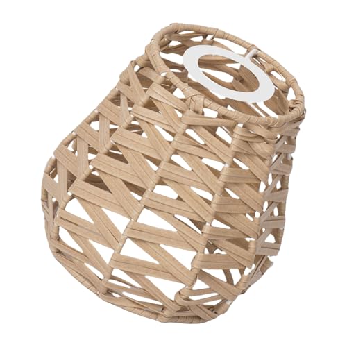 Weiche Rattan Lampenschirme Moderner Kronleuchter Lichtabdeckungen Für Zimmer Und Restaurants Die Die Flächen Plastik Plastik Rattan Leuchten Erhoben Werden von LLINthy