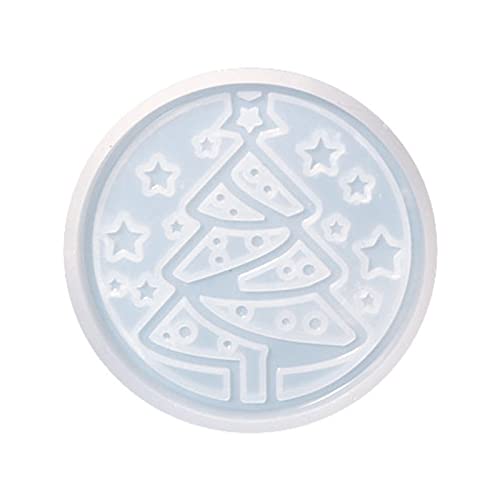 Weihnachtsbaum Tasse Matte Silikonform Schneeflocken Epoxidharzform Schmuckstück Form Für Home Tisch Dekorationen Schneeflocken Harzform Weihnachtsbaum Silikonform von LLINthy