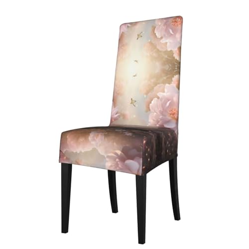 LLKGOT Die Stuhlhussen mit Pfingstrosen im Traum sind abnehmbar, super elastisch und waschbar, geeignet für Küchen LLKGOT Die Stuhlhussen mit Pfingstrosen im Traum sind abnehmbar, super elastisch und waschbar, geeignet für Küchen von LLKGOT