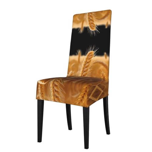 LLKGOT Goldene Weizenfelder Restaurant-Stuhlhussen sind abnehmbar, super elastisch und waschbar, geeignet für Küchen LLKGOT Goldene Weizenfelder Restaurant-Stuhlhussen sind abnehmbar, super elastisch und waschbar, geeignet für Küchen von LLKGOT