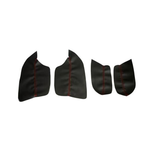 LLL6zzzK Türverkleidung Armlehnenbezug für Mitsubishi ASX 2013-2016,Mikrofaser-Leder-Auto-Innentürverkleidung Armlehnenabdeckung,B von LLL6zzzK
