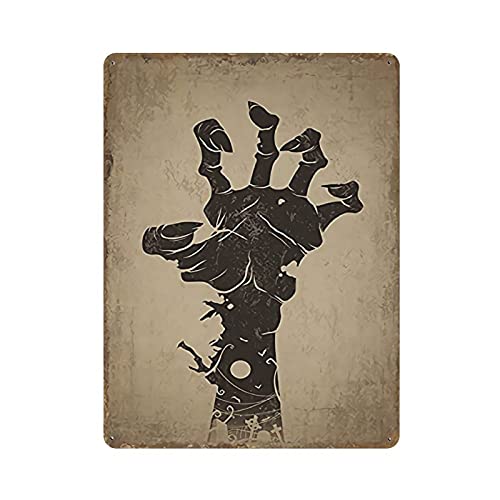 Metall-Blechschild Halloween Blechschild Kürbis Trick or Treak Happy Halloween Vintage Blechposter Metallschild Wanddekoration Landküche Zuhause Garage Dekor 40,6 x 30,5 cm Metall-Blechschild Halloween Blechschild Kürbis Trick or Treak Happy Halloween Vintage Blechposter Metallschild Wanddekoration Landküche Zuhause Garage Dekor 40,6 x 30,5 cm von LLLDHGCBSS