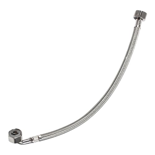 LLLmhua Ellenbogen 304 Stahl geflochtener flexibler Schlauch 1/2 Zoll Anschlüsse 350 mm für Sanitärkessel, Badezimmer, Küche, 35 cm LLLmhua Ellenbogen 304 Stahl geflochtener flexibler Schlauch 1/2 Zoll Anschlüsse 350 mm für Sanitärkessel, Badezimmer, Küche, 35 cm von LLLmhuaa