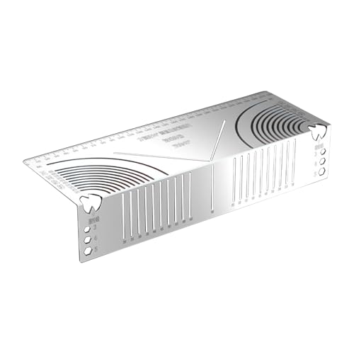 LLLmhua Verstellbare Stahlbiege-Markierungslehre, quadratisch, Metallrohr-Präzision, parallele Linien-Layout-Werkzeug, Upgrades für 90-Grad-Cu LLLmhua Verstellbare Stahlbiege-Markierungslehre, quadratisch, Metallrohr-Präzision, parallele Linien-Layout-Werkzeug, Upgrades für 90-Grad-Cu von LLLmhuaa