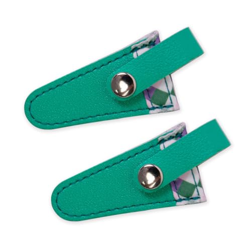 LLLmhuaa 2 x Stickschere, Scheide, farbige Gitterschere, Schutzhüllen, schützt Nähschere, Scheide, Trimmwerkzeug LLLmhuaa 2 x Stickschere, Scheide, farbige Gitterschere, Schutzhüllen, schützt Nähschere, Scheide, Trimmwerkzeug von LLLmhuaa