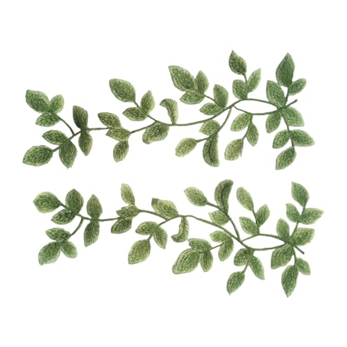 LLLmhuaa Auffälliges übergroßes Blatt für Kleidung, Mützen, Nähen, Flicken, Schal, Hochzeitskleid, Dekor, Zubehör LLLmhuaa Auffälliges übergroßes Blatt für Kleidung, Mützen, Nähen, Flicken, Schal, Hochzeitskleid, Dekor, Zubehör von LLLmhuaa