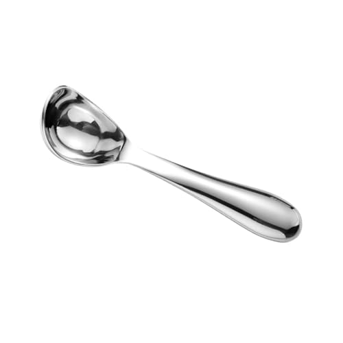 LLLmhuaa Eiscreme-/Dessertlöffel mit bequemem Griff, Edelstahl, Wassermelonenlöffel, Melonenballer, Obstgrabwerkzeug von LLLmhuaa