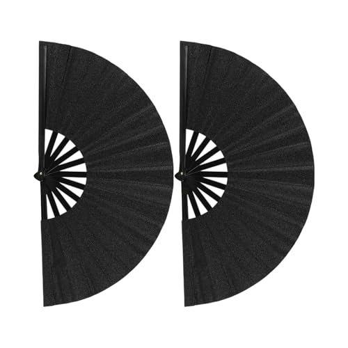 LLLmhuaa Glitters Faltbarer Handventilator KungFu Ventilator für Konzerte Partys Tragbarkeit Funkelndes Design Fan für Party Essential LLLmhuaa Glitters Faltbarer Handventilator KungFu Ventilator für Konzerte Partys Tragbarkeit Funkelndes Design Fan für Party Essential von LLLmhuaa