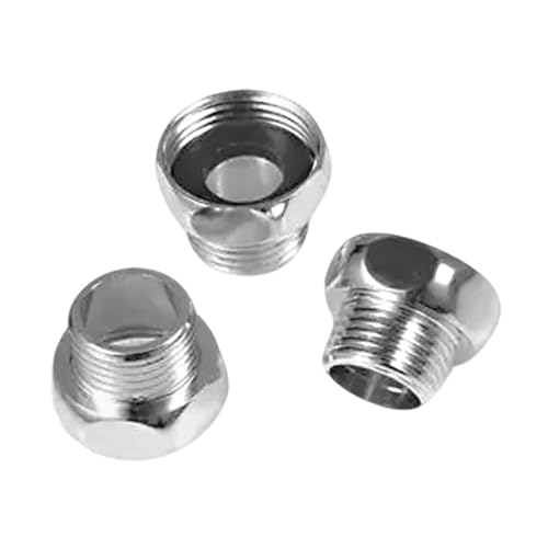 LLLmhuaa Wasserhahn-Adapter, Messing, Waschmaschinen-Wasserhahn-Adapter, Badezimmer-Wasserhahn-Adapter, Rohrverschraubungen, langlebig von LLLmhuaa