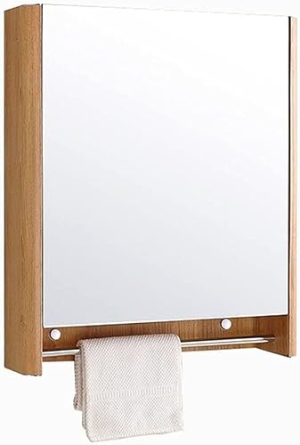 LLMTYO Badezimmer-Aufbewahrung, Spiegelbox, Badezimmerregal, multifunktionaler Aufbewahrungsschrank von LLMTYO
